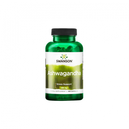Remedii Naturale - Supliment alimentar Swanson Ashwagandha 450 mg, 100 capsule