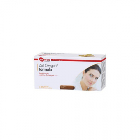 Supliment alimentar Zell Oxygen formula cu laptisor de matca si ulei de grau incoltit Dr. Wolz 14 fiole x 20ml [1]