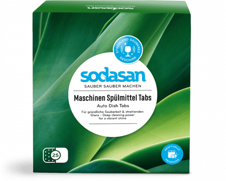Detergenti vase - Tablete masina de spalat vase bio 25buc SODASAN