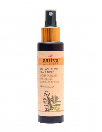 Tratamente Par - Tonic pentru păr cu henna și amla, 100ml – Sattva Ayurveda