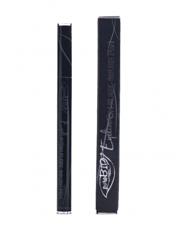 Creion de ochi - Tus de ochi creion Negru On Fleek Brush Pen – PuroBIO