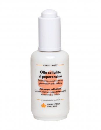 Ingrijire corp - Ulei anticelulitic cu ardei iute, 50ml - Biofficina