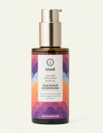 Tratamente Anti-aging - Ulei antirid ayurvedic Shatavari Everyoung, 100ml - Khadi
