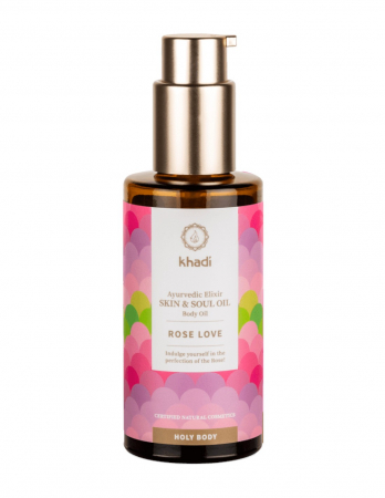 Ulei ayurvedic de trandafir Rose Love, 100ml - Khadi [1]