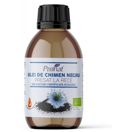 Uleiuri naturale pentru par si piele - Ulei BIO de chimen negru presat la rece, 100 ml
