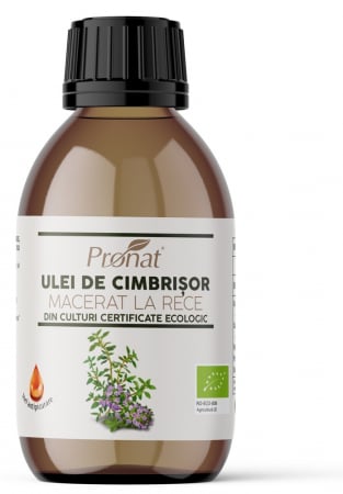 Uleiuri terapeutice - Ulei Bio de cimbrisor macerat la rece, 100ml