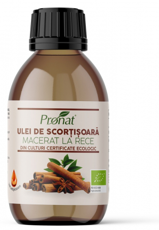 Uleiuri terapeutice - Ulei Bio de scortisoara macerat la rece, 100ml