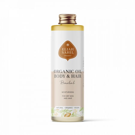 Remedii Naturale - Ulei de baobab pentru corp si par bio 100ml Eliah Sahil                                             