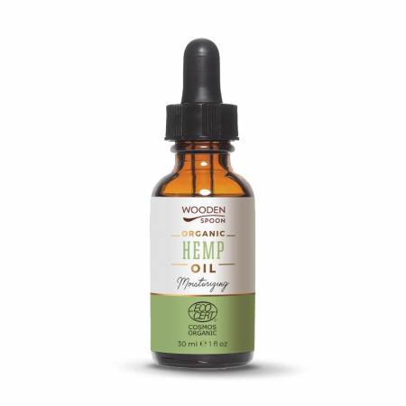 Remedii Naturale - Ulei de canepa, bio, 30ml, Wooden Spoon                                                             