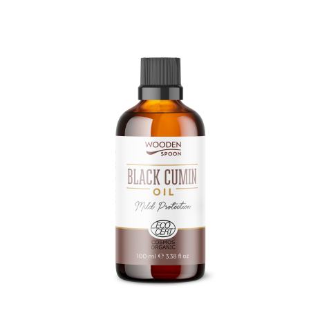 Remedii Naturale - Ulei de Chimen Negru (Negrilica), bio, 100ml, Wooden Spoon                                          