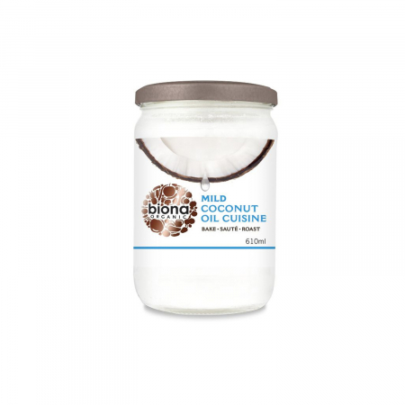 Ulei & otet - Ulei de cocos dezodorizat pentru gatit BIO 610g Biona