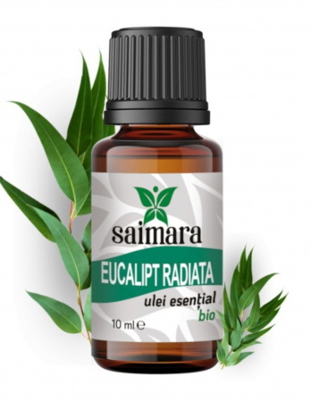 Remedii Naturale - Ulei esential de Eucalipt BIO Radiata 10ml