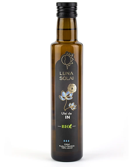 Alimente - Ulei de IN presat la rece BIO – sticla 250 ml
