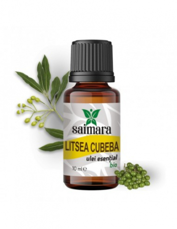 Uleiuri terapeutice - Ulei de Litsea Cubeba (May Chang), 10ml - Saimara