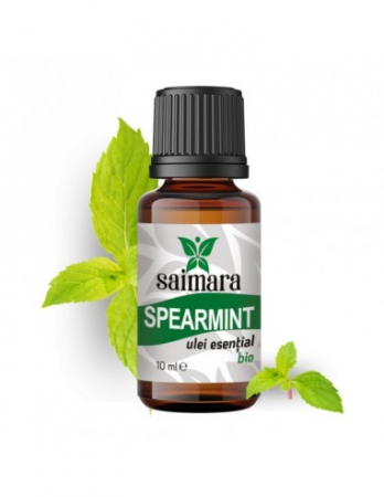 Extracte naturale - Ulei de Menta Spearmint, 10ml - Saimara