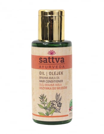 Tratamente Par - Ulei de păr hidratant Amla și Brahmi, 100ml – Sattva Ayurveda