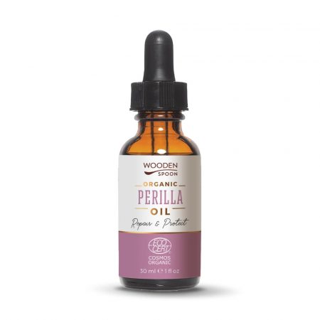 Uleiuri naturale pentru ten si corp - Ulei de Perilla, bio, 30ml, Wooden Spoon                                                            