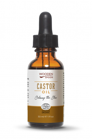 Remedii Naturale - Ulei de Ricin, bio, 30ml, Wooden Spoon                                                              