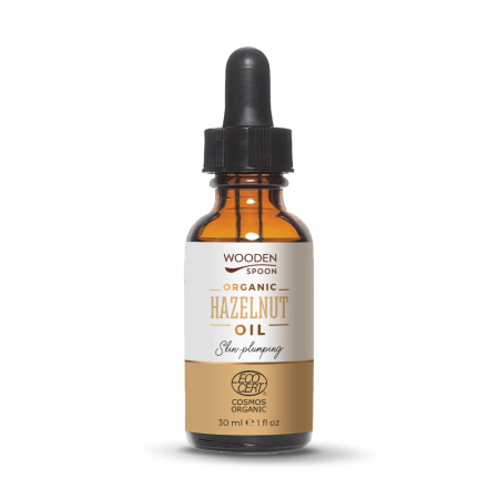 Uleiuri naturale pentru ten si corp - Ulei din alune de padure, bio, 30ml, Wooden Spoon                                                   