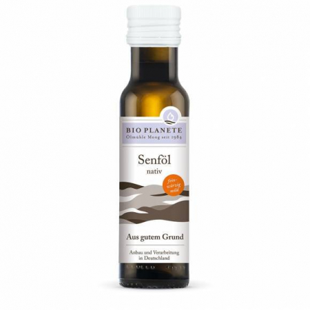 Alimente - Ulei din boabe de mustar nativ bio 100ml Bio Planete                                                