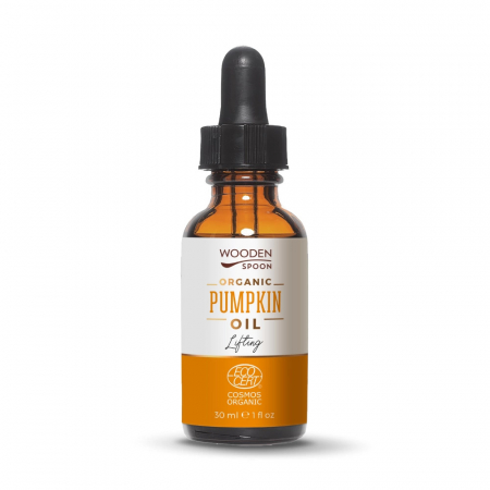Remedii Naturale - Ulei din seminte de dovleac, bio, 30ml, Wooden Spoon                                                