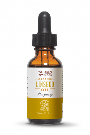 Remedii Naturale - Ulei din seminte de in, bio, 30ml, Wooden Spoon                                                     