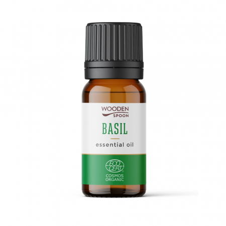 Remedii Naturale - Ulei esential de busuioc, bio, 5ml, Wooden Spoon                                                    