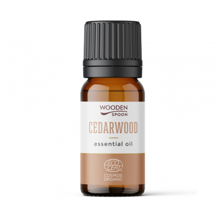 Remedii Naturale - Ulei esential de cedru, bio, 10ml, Wooden Spoon                                                     