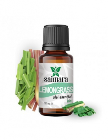 Uleiuri esentiale - Ulei esential de Lemongrass, 10ml - Saimara