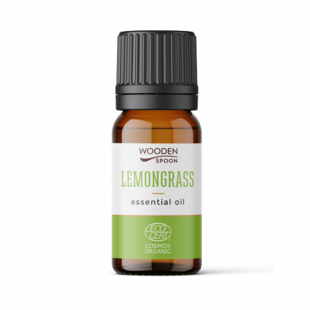 Uleiuri esentiale - Ulei esential de lemongrass, bio, 5ml, Wooden Spoon                                                 
