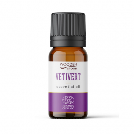 Uleiuri esentiale - Ulei esential de vetiver, bio, 5ml, Wooden Spoon                                                    