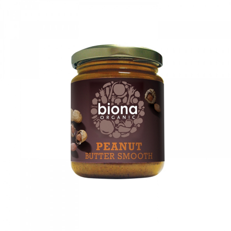 Alimente - Unt De Arahide Smooth Fara Sare Bio 250G