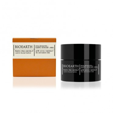 Ingrijire ten - Unt pentru ten cu morcov, 50ml - Bioearth