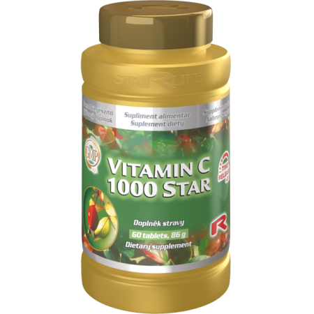 Remedii Naturale - Vitamin C 1000 Star, supliment alimentar pentru imunitate
