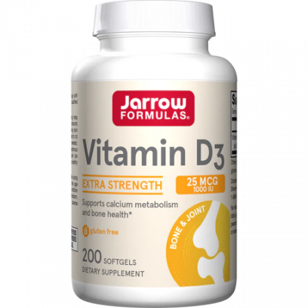Vitamine si minerale - Vitamina D3 25mcg 200 capsule moi