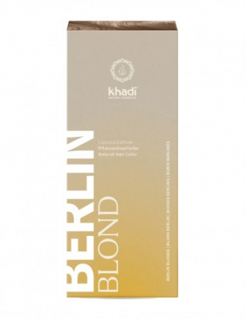 Vopsea de par Blond Berlin, blond cenusiu – Khadi