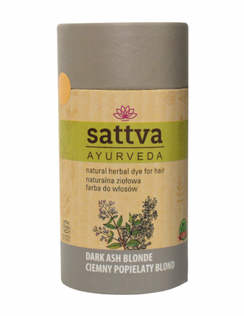Vopsea de par - Vopsea de păr Blond Cenușiu Închis, 150gr – Sattva Ayurveda