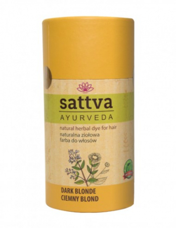 Vopsea de par - Vopsea de păr Blond Închis, 150gr – Sattva Ayurveda