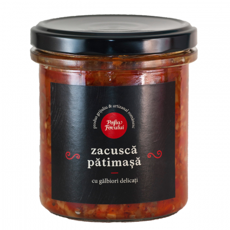Alimente - Zacusca patimasa cu galbiori 300g