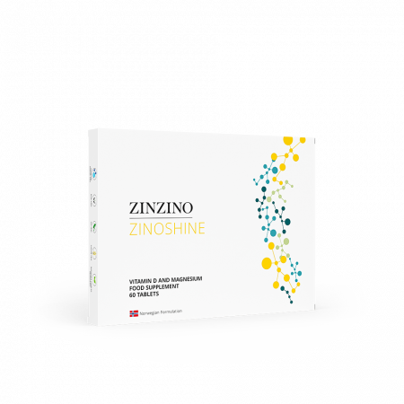 Remedii Naturale - ZinoShine+ (Vitamina D3 și Magneziu, 60 de capsule)