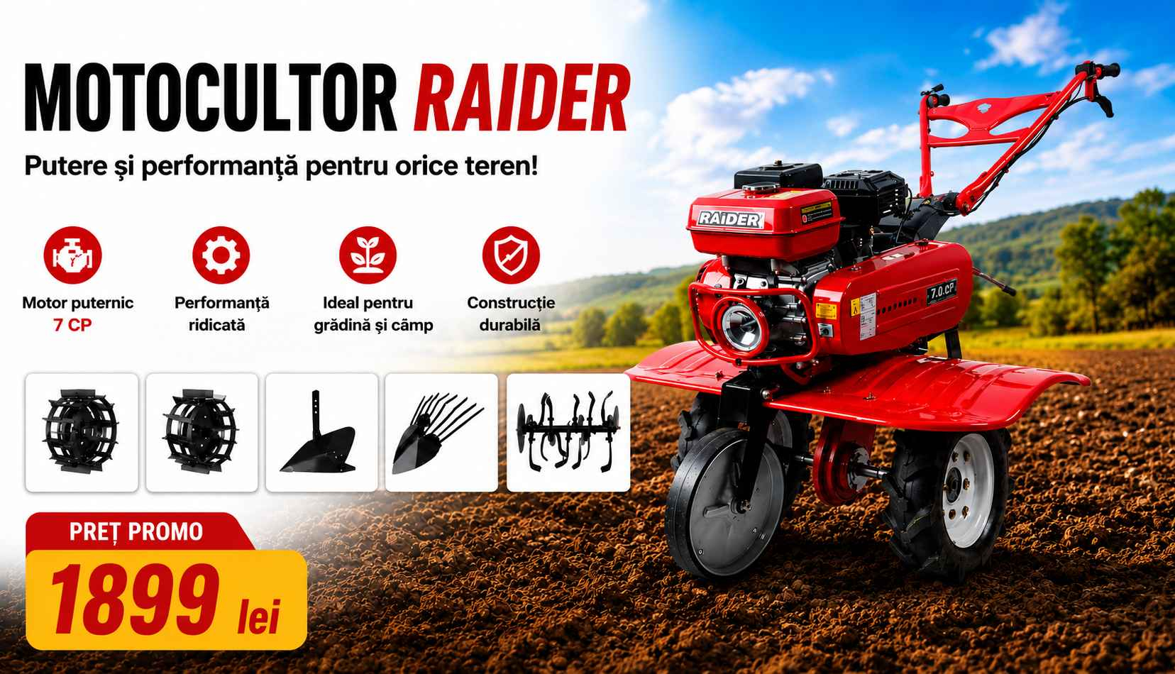 Motocultor