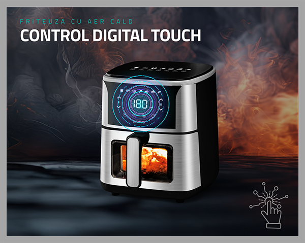 Friteuza cu aer cald Samus AF5-S1400DW