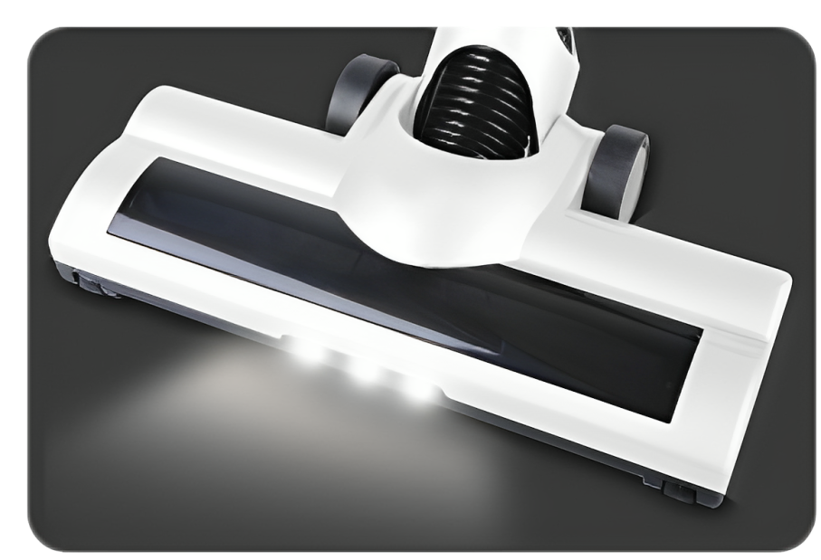 Aspirator vertical cu perie motorizata LDK Power Line Clean VT22, Putere 120 W, Functie aspirator de mana, Perie cu iluminare LED, Autonomie 35 minute, 2 viteze, Tehnologie Ciclonica
