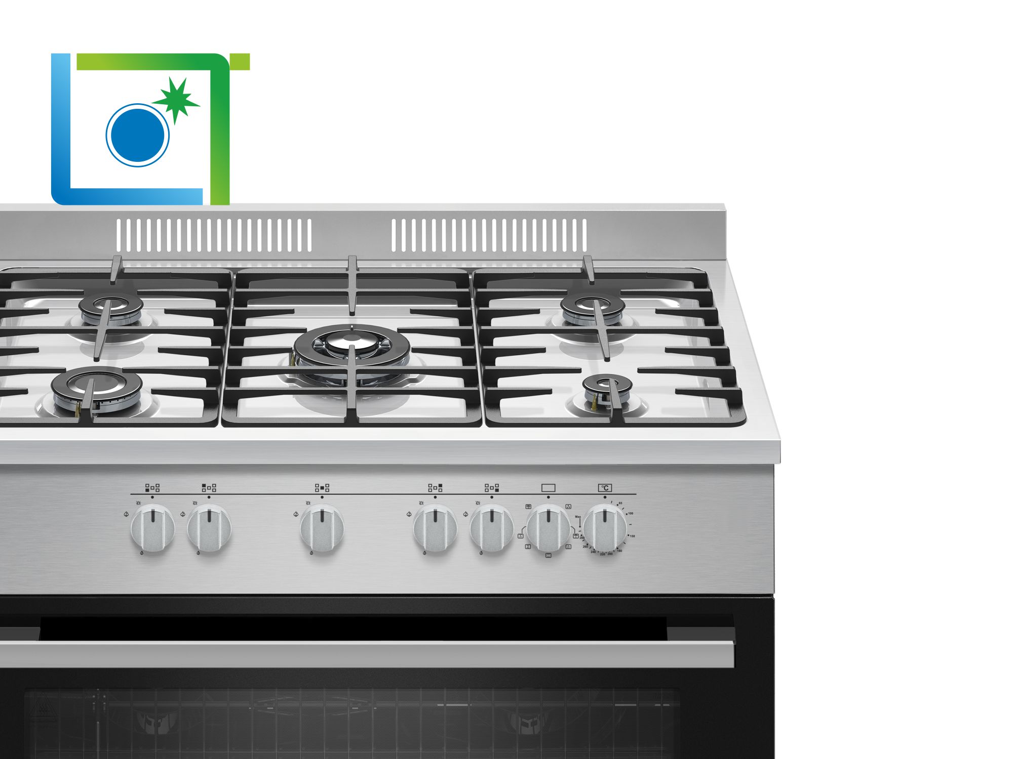Aragaz semi-profesional Nobeltek NLT SP6904IX/FE1