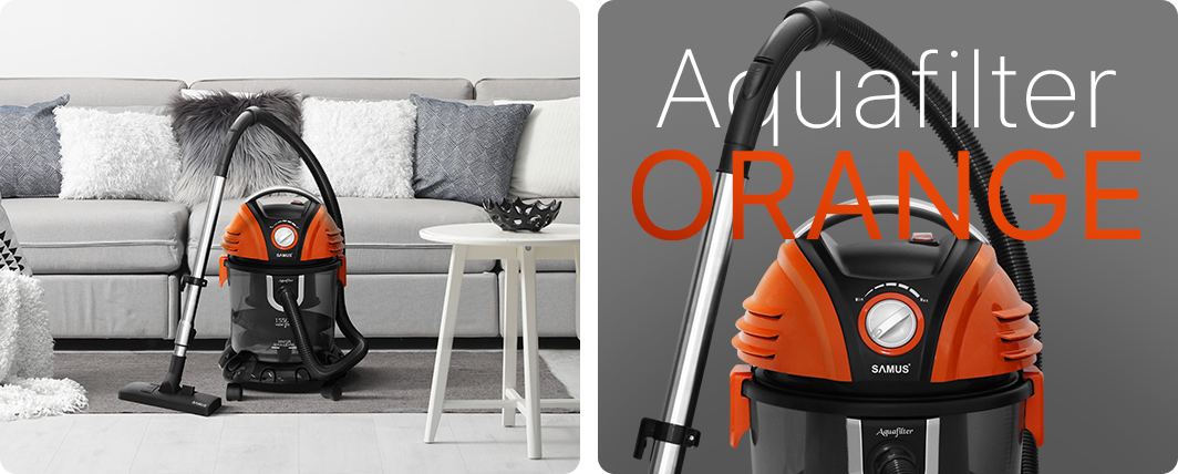 Aspirator Samus AQUAFILTER ORANGE