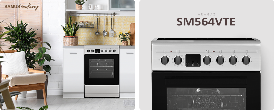 Aragaz Samus SM564VTE INOX