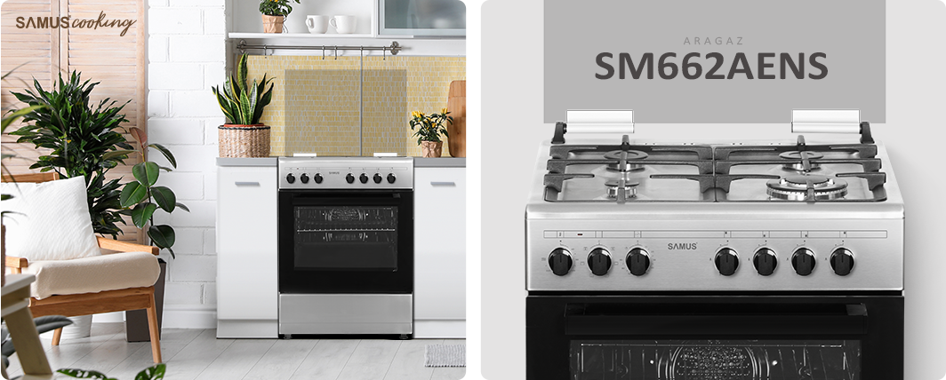 Aragaz Samus SM662AENS INOX