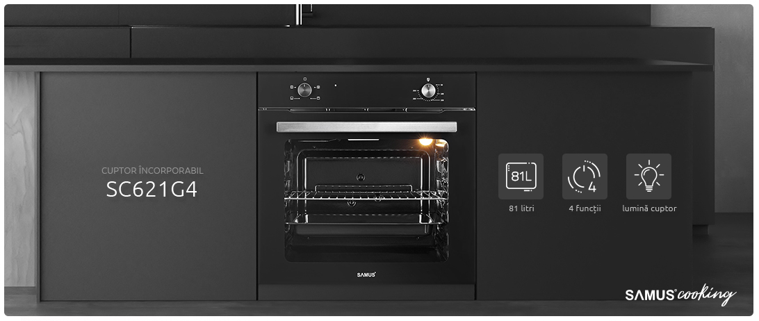 Cuptor incorporabil Samus SC621G4