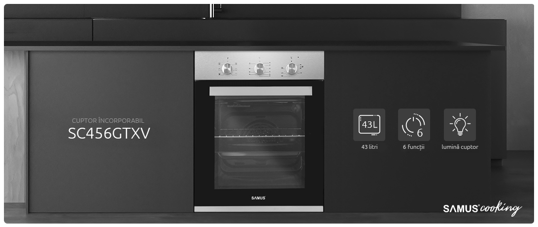 Cuptor incorporabil Samus SC456GTXV