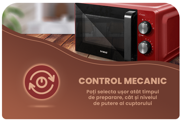 Cuptor cu microunde Samus SMC-20MR1